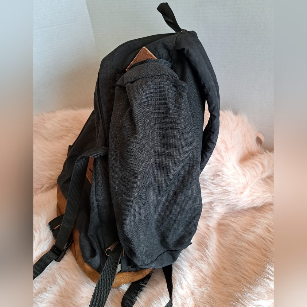 Vintage 90's JANSPORT backpack leather bottom - Picture 4 of 12